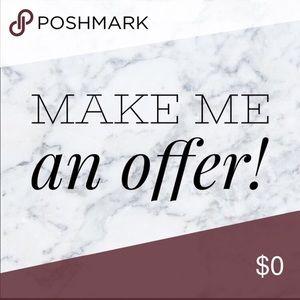 ⭐️OFFERS WELCOME ⭐️